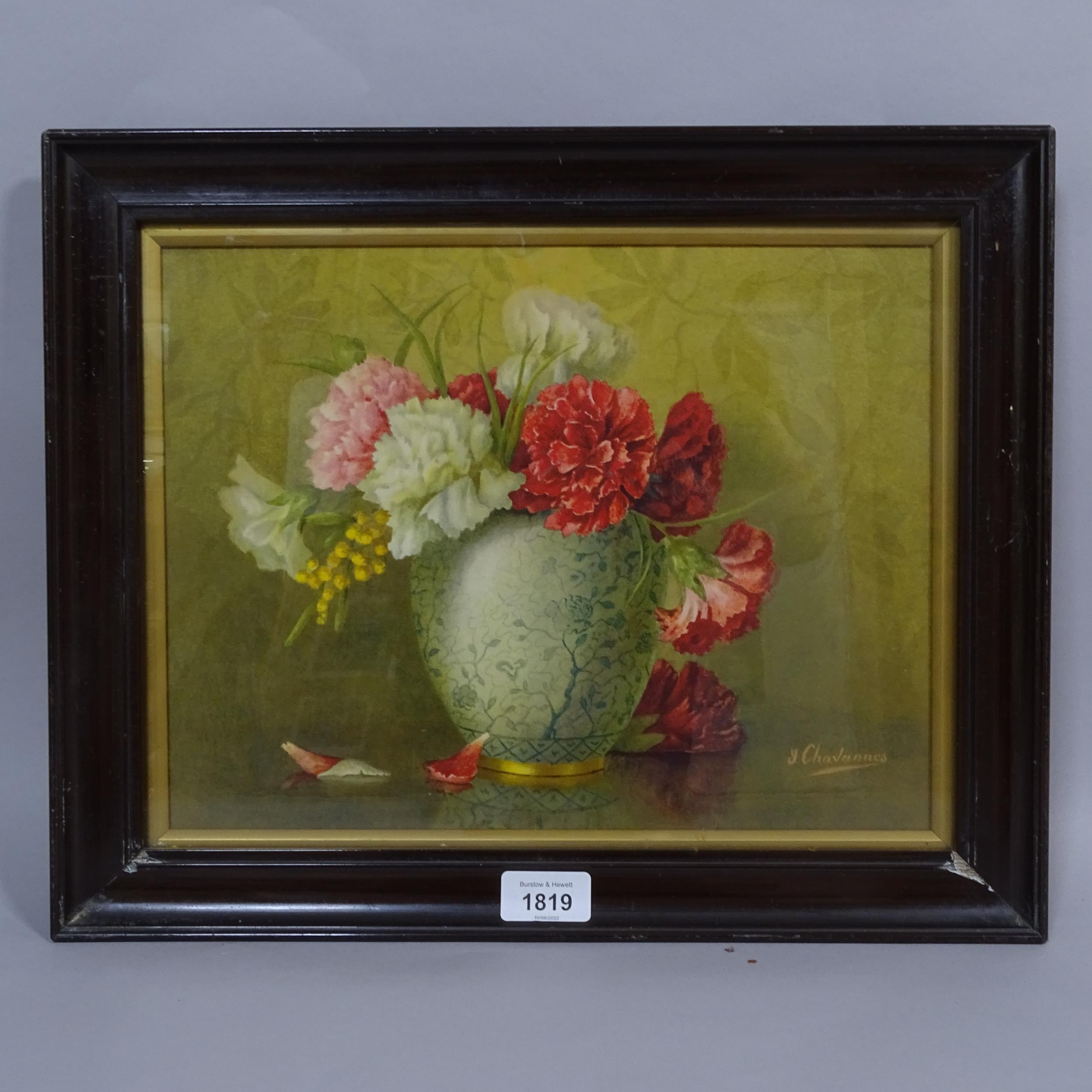 J. de Chavannes still life MutualArt