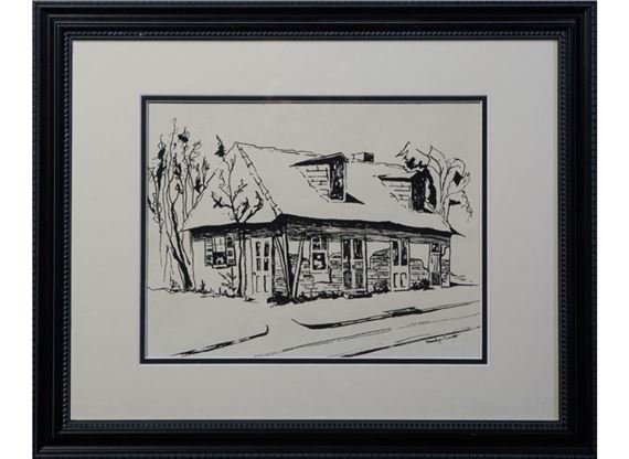 Lafitte's Blacksmith Shop by Marilyn Everett