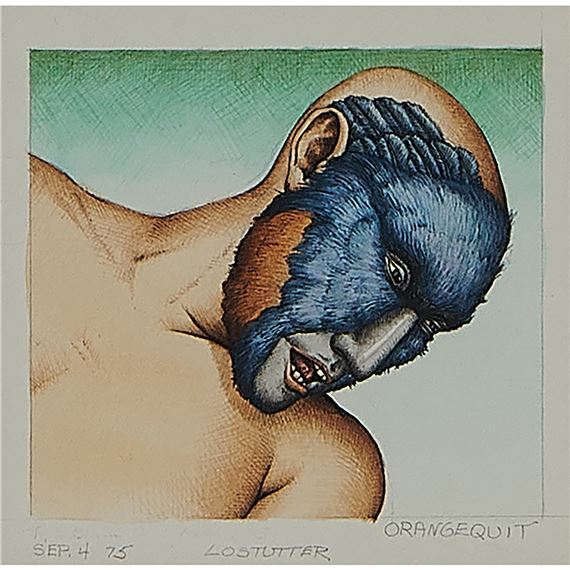 Robert Lostutter | Orangequit (1975) | MutualArt