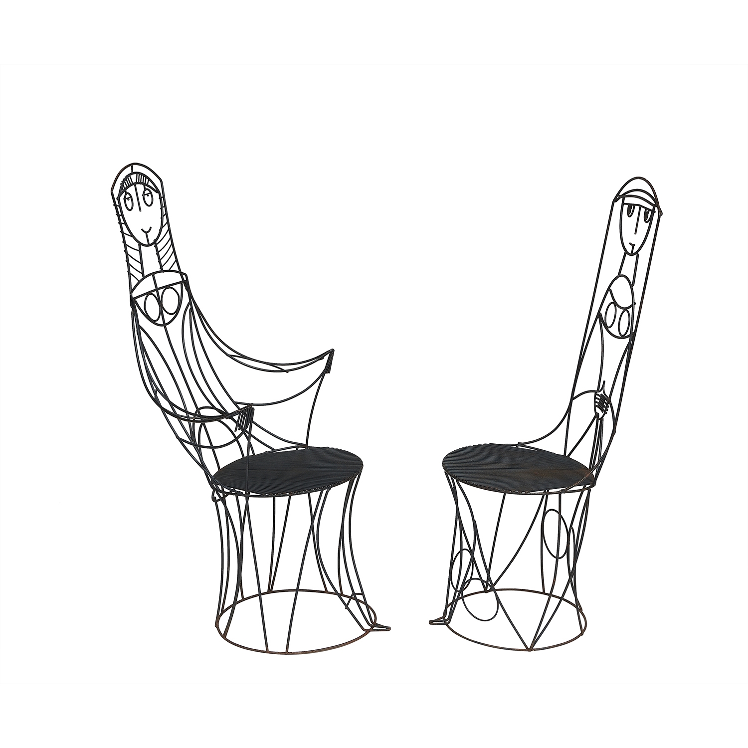 John Risley | figural chairs | MutualArt