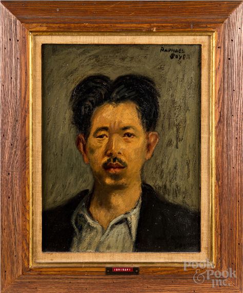 Raphael Soyer | Portrait of a gentleman | MutualArt