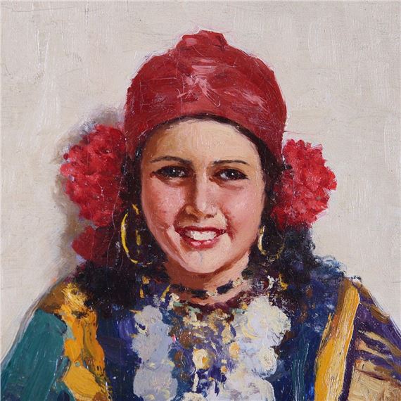 Mario Ridola | Portrait of a Girl | MutualArt