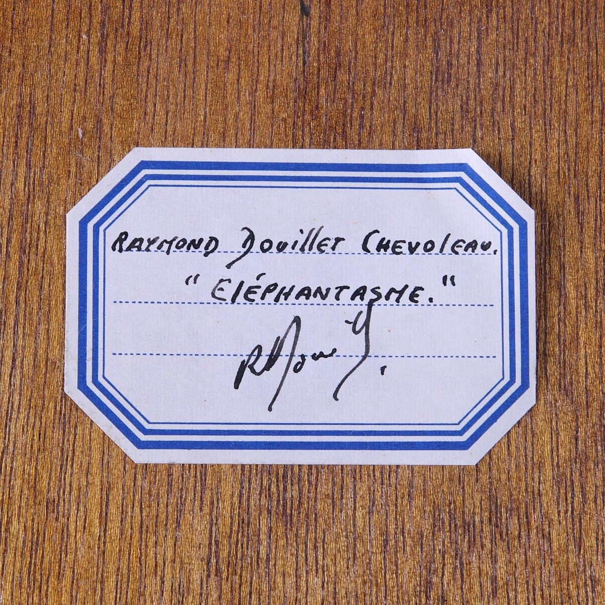 Raymond Douillet Elephantasme MutualArt