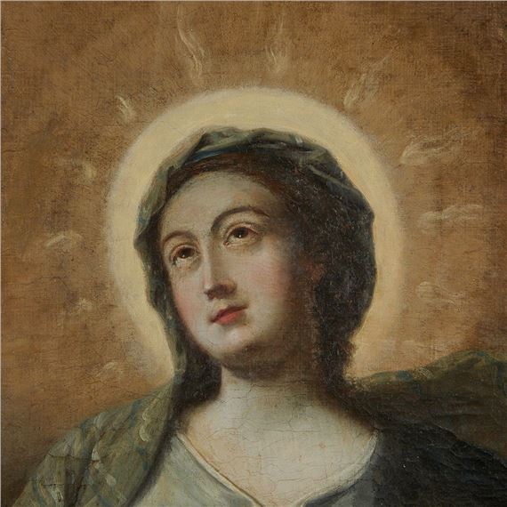 Gennaro Basile | Old Master Oil of Mary | MutualArt