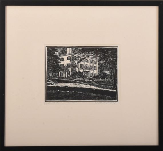 Sortwell Mansion-Wiscasset. by Caroll Thayer Berry