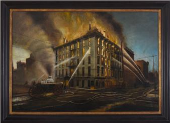 Fire at Aveline. - Elmer Stewart