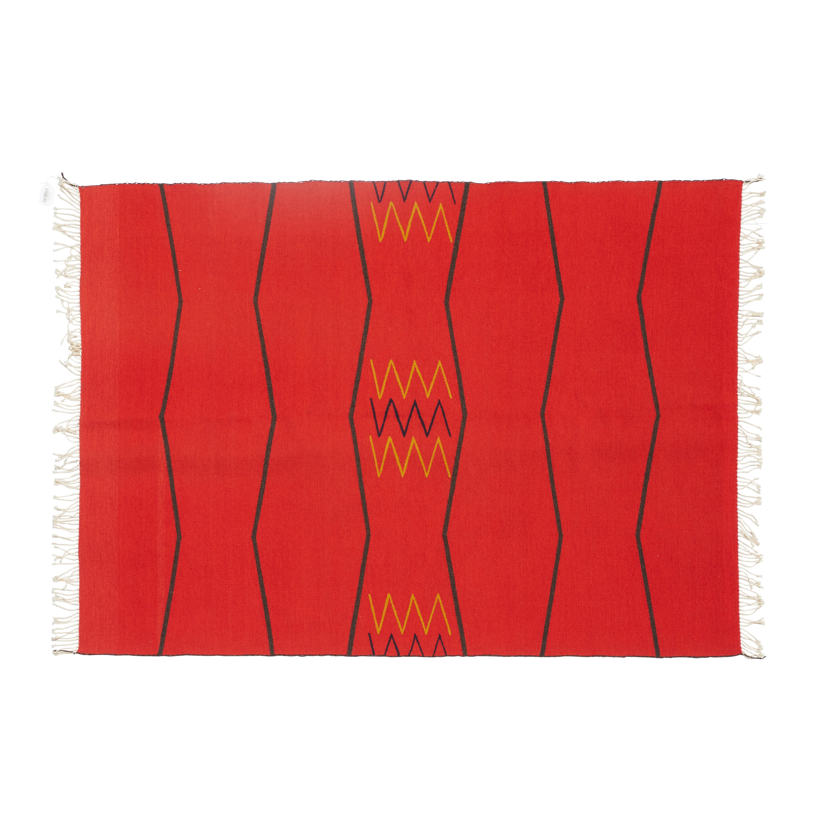 Artwork by Ramona Sakiestewa, A Ramona Sakiestewa tapestry, "Old #42," 1990, Made of tapestry