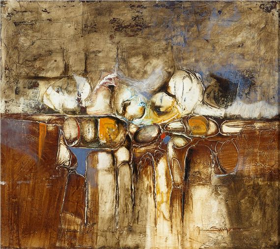 A Patrick Swazo Hinds painting by Patrick Swazo Hinds