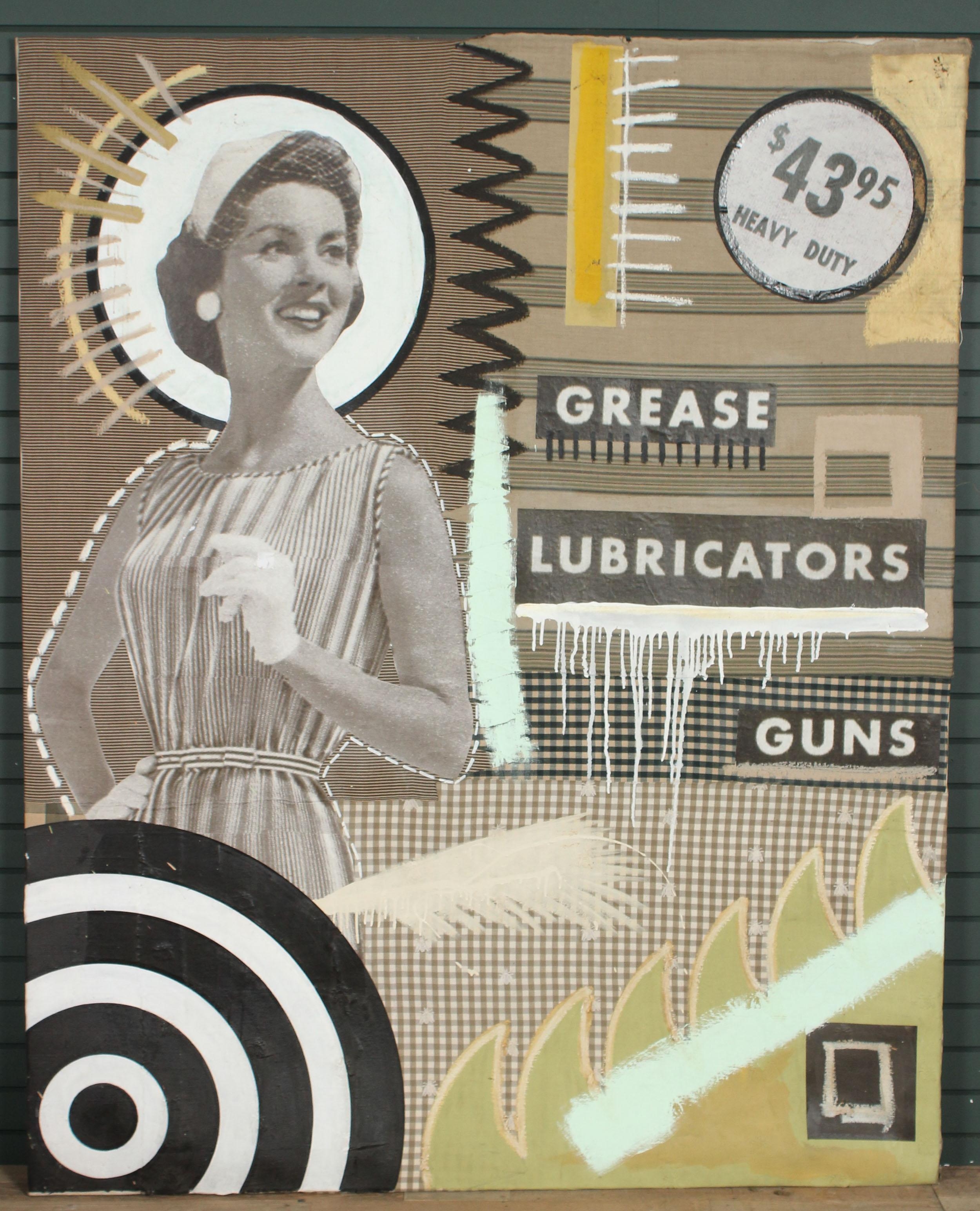 Artwork by Aaron Thomas Roth, Untitled, Made of Mixed Media Mural Collage