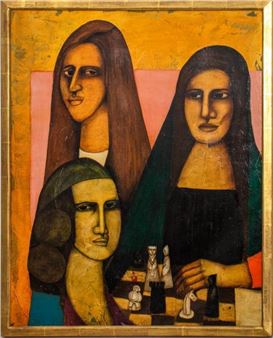 'Chess Players' - Andrés Monreal