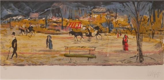 The animated street by Gabriel Dauchot