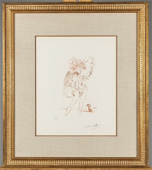 Salvador Dalí | Lithograph signed Dali lower right and numbered 79