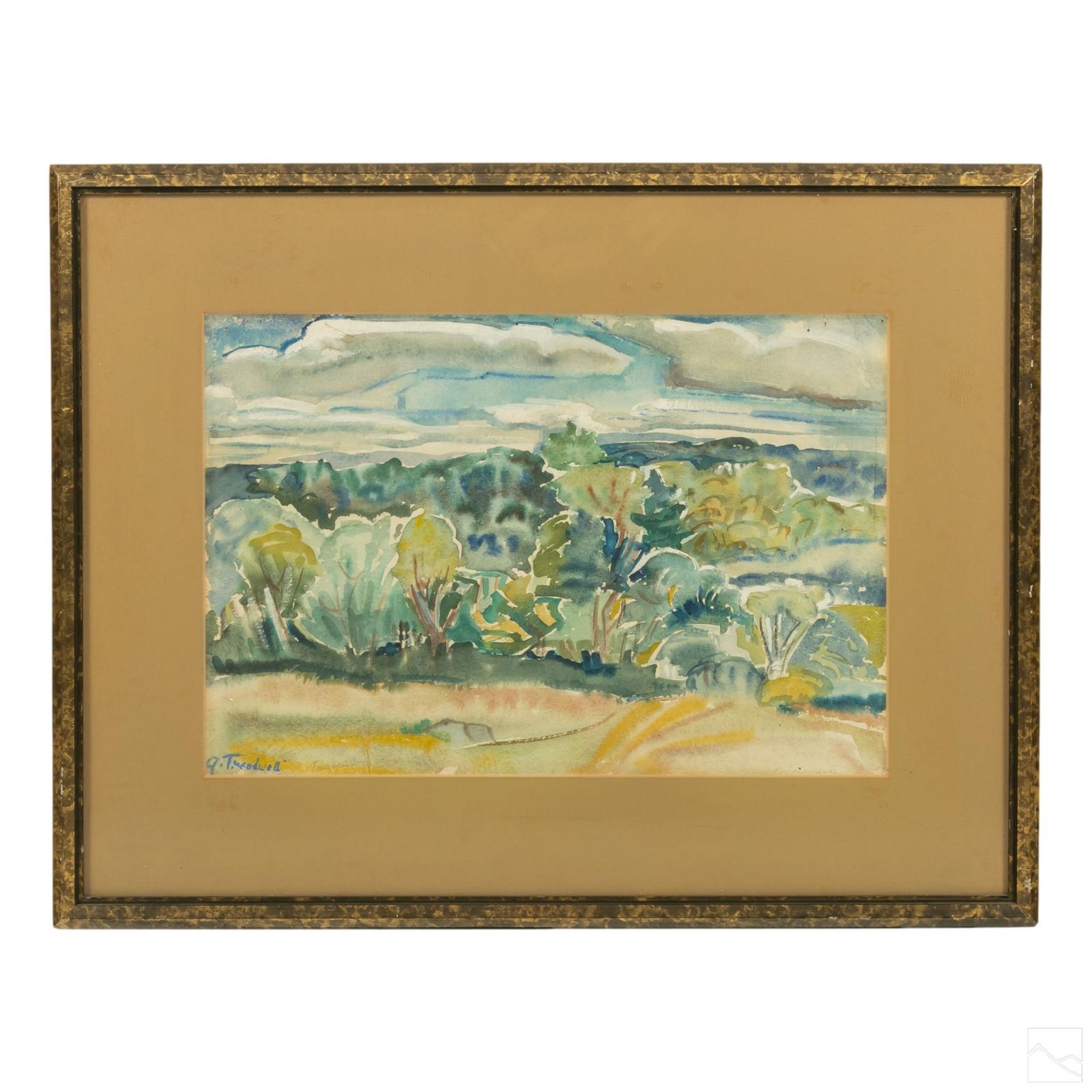 Artwork by Grace Treadwell, LANDSCAPE, Made of watercolor