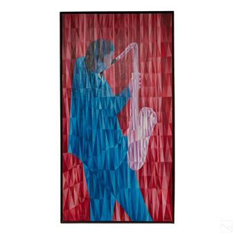 ABSTRACT FIGURAL MUSICIAN - Edith Sachs