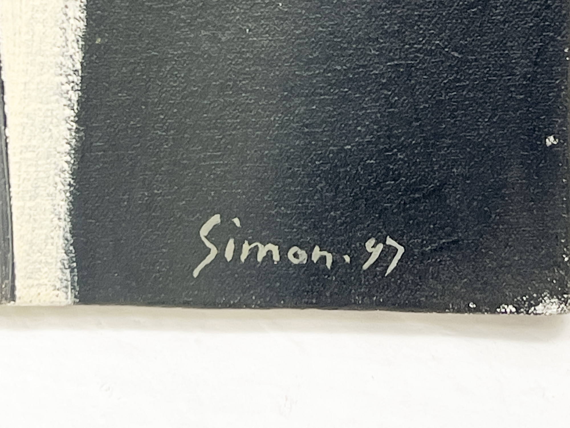 Artwork by Alberto Simon, At the Opening, Made of oil on canvas