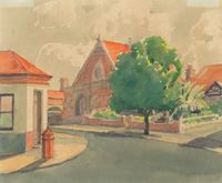 LEEDERVILLE STREET SCENE - Walter Rowbotham