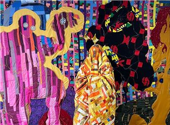 Basil Kincaid: River, Frog and Crescent Moon - Venus Over Manhattan (Uptown)