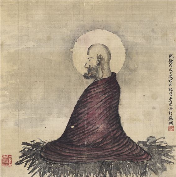 Zheng Wenzhuo | ARHAT IN RED (1898) | MutualArt
