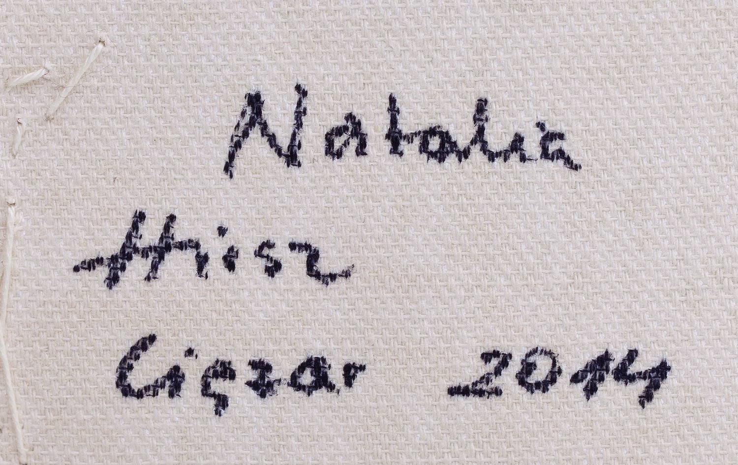 Artwork by Natalia Hirsz, 侱ęż, Made of oil, own technique, collage / canvas