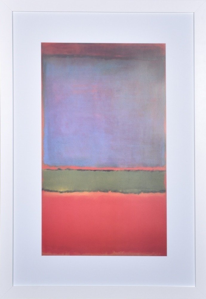 Violet, Green and Red by Mark Rothko