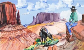 Afternoon Reflections - Arthur C. Begay