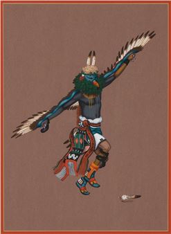 Untitled (Eagle Dancer) - Johnny Secatero