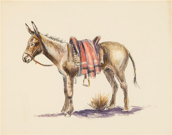 Untitled (Burro) - Anthony E. Begay