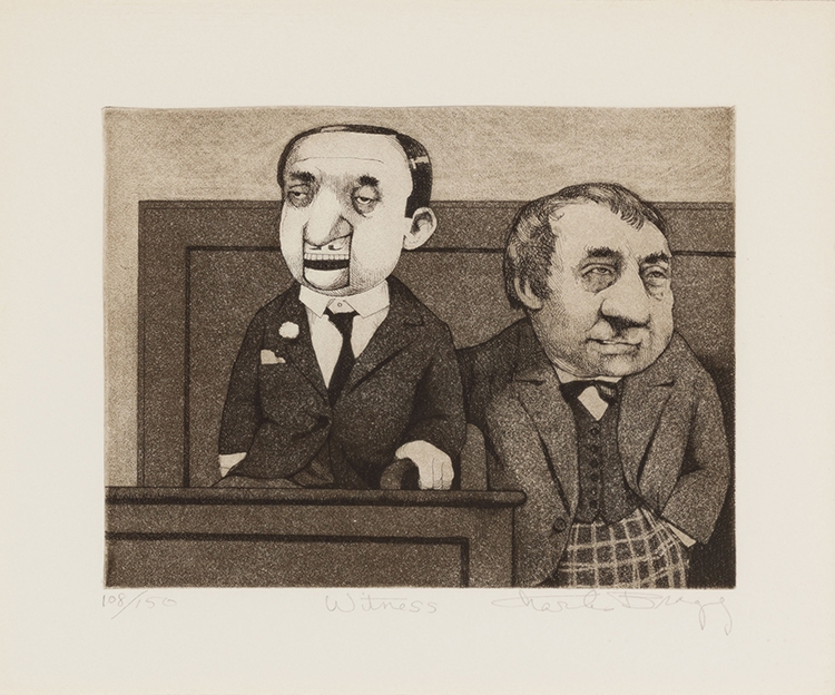 Charles Bragg | Witness (1976) | MutualArt