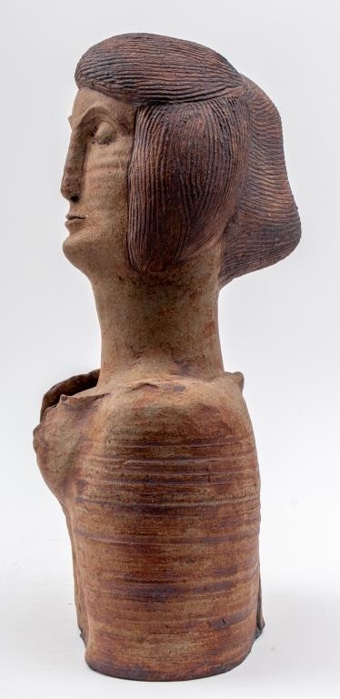 Louis Mendez, Louis Mendez Stylized Woman Ceramic Bust