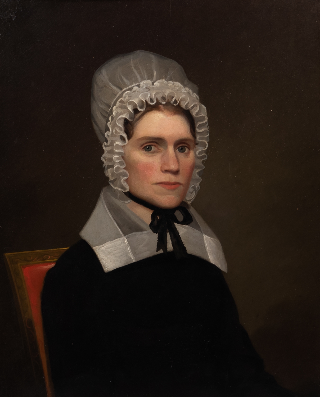 Portrait of Nancy Hannan Perry Blauvelt, 1846-1917, Tappan, New York