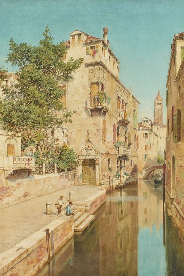 George Vivian | Kanal i Venedig | MutualArt