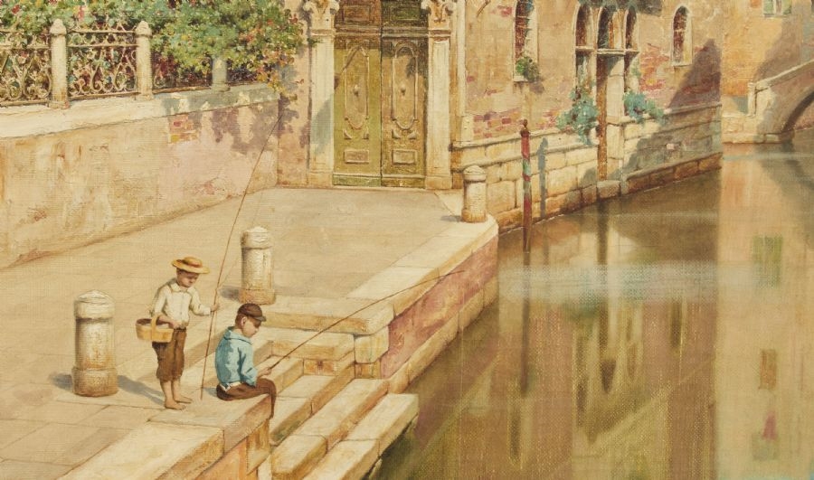 George Vivian | Kanal i Venedig | MutualArt