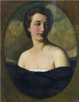 Portrait of Woman - Móric Gábor