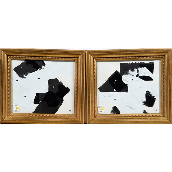 Abstracts in Black and White by John Mayberry