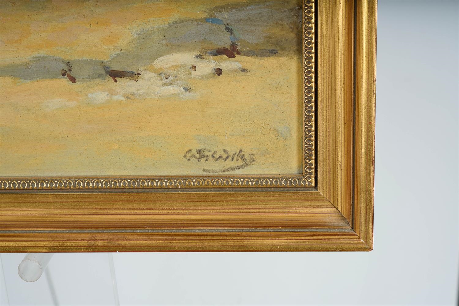 Walter Gilbert Wiles | FIGURES WITHIN A COASTAL LANDSCAPE | MutualArt