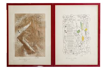 Pair of lithographs - Sergio E. Linchi