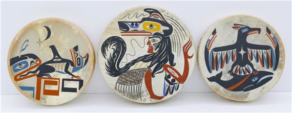 Spencer Mccarty | Thunderbird & Whale Crest drum; To Dance; A Killer ...