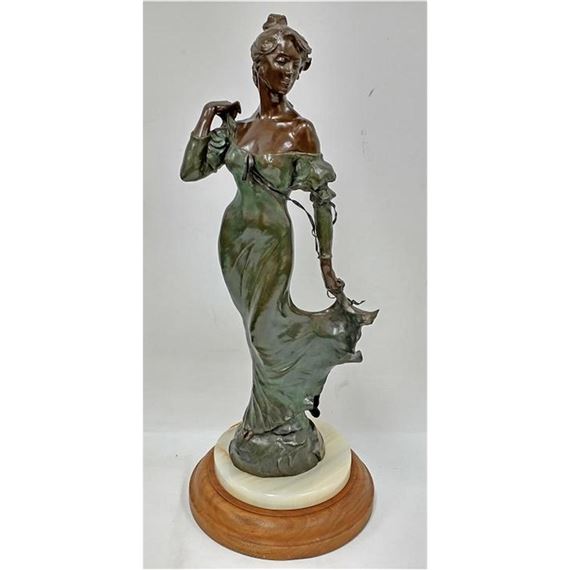 Butterfly Girl by Jean-Jacques Feuchere