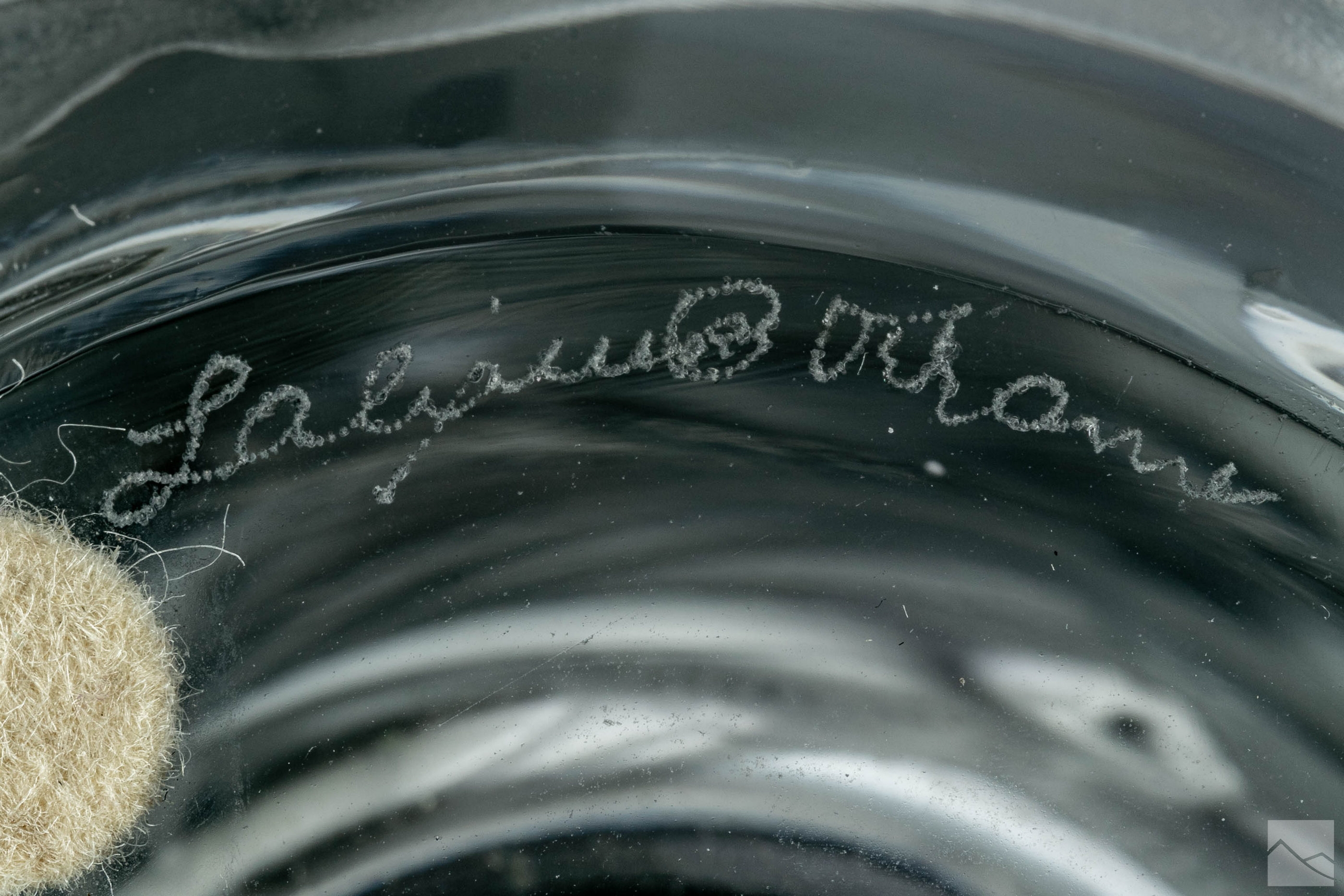 Lalique Crystal Lalique French Crystal Flying Birds Vase