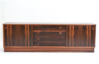 DANISH MID-CENTURY ERIC BROUER ROSEWOOD SIDEBOARD - Brouer Møbelfabrik