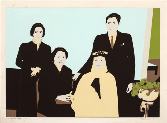 Ya llegó la fecha I by Beatriz González, 1977