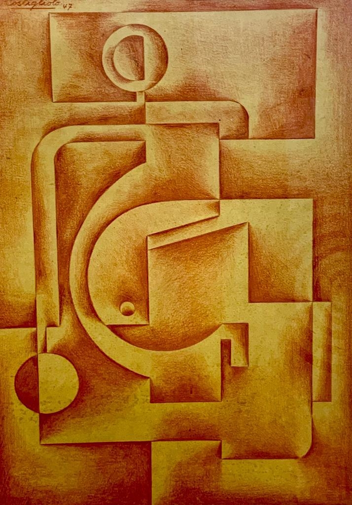 José Pedro Costigliolo | COMPOSICION GEOMETRICA (47) | MutualArt