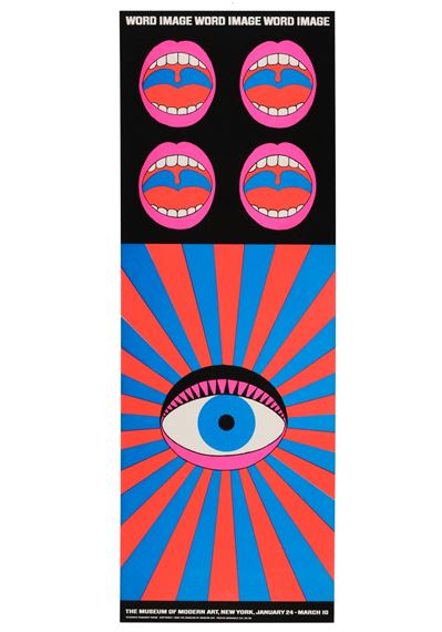 Word Image by Tadanori Yokoo, 1968