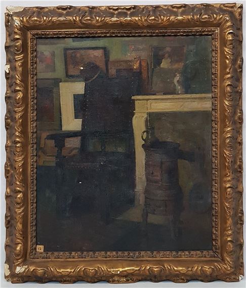 Coin de l'atelier by Pierre Gourdault, 1904