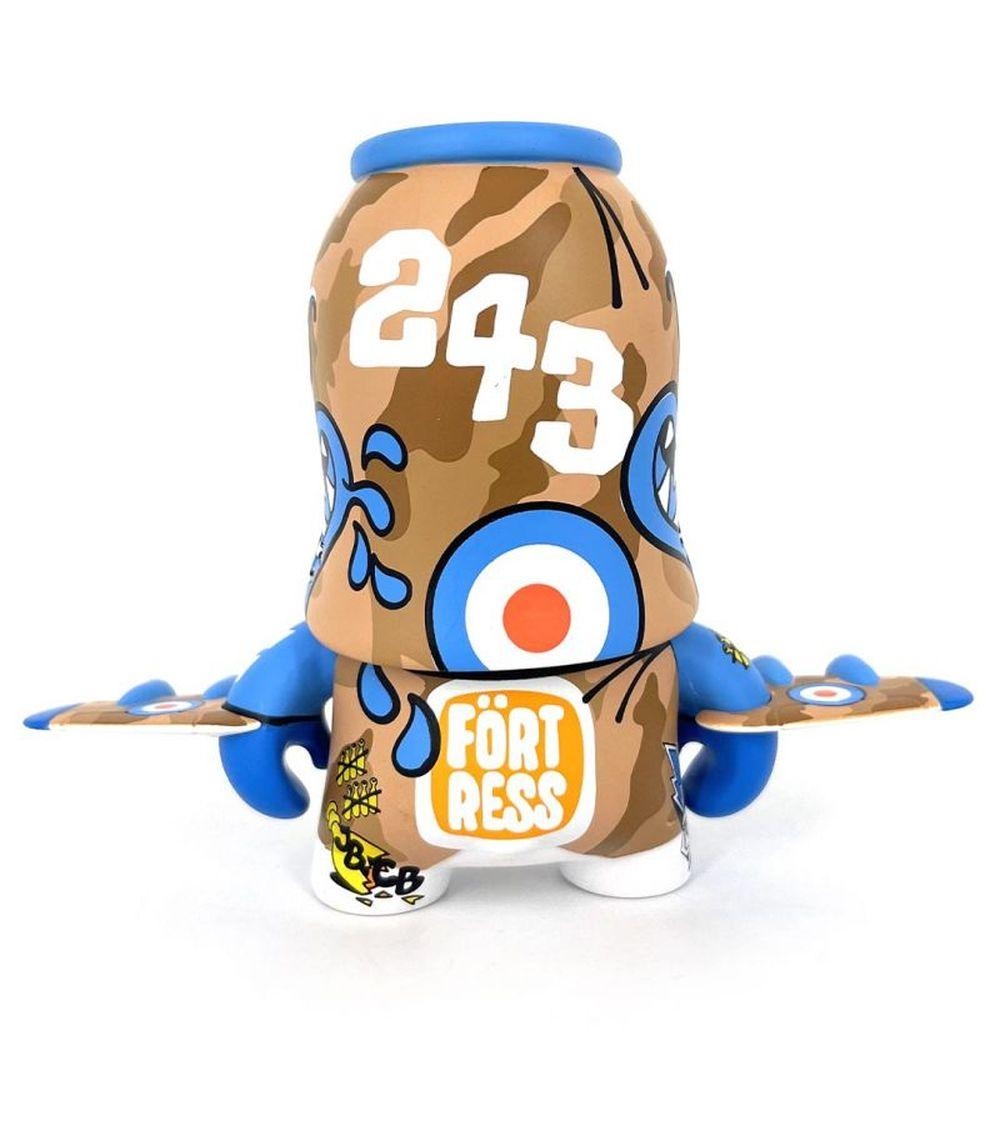 Art Toy Teddy Troops Série 3 'Flying Fortress' – Adfunture – 2009 – Occasion