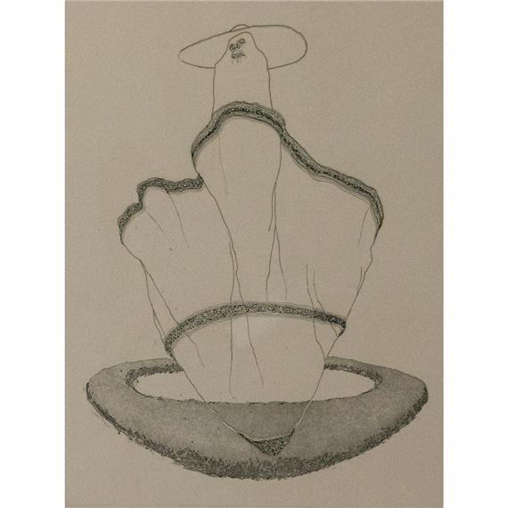 Bulls (Sexism Study) by Benny Andrews, 1974