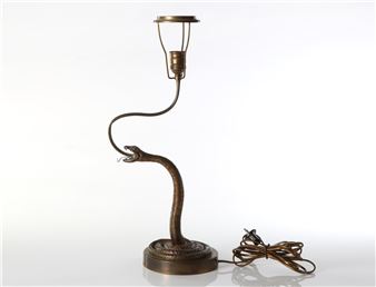 Brons och mässing i form av orm - Edvard Trulsson