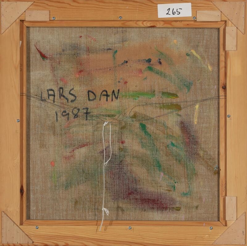 Lars Dan | Composition with faces (1987) | MutualArt