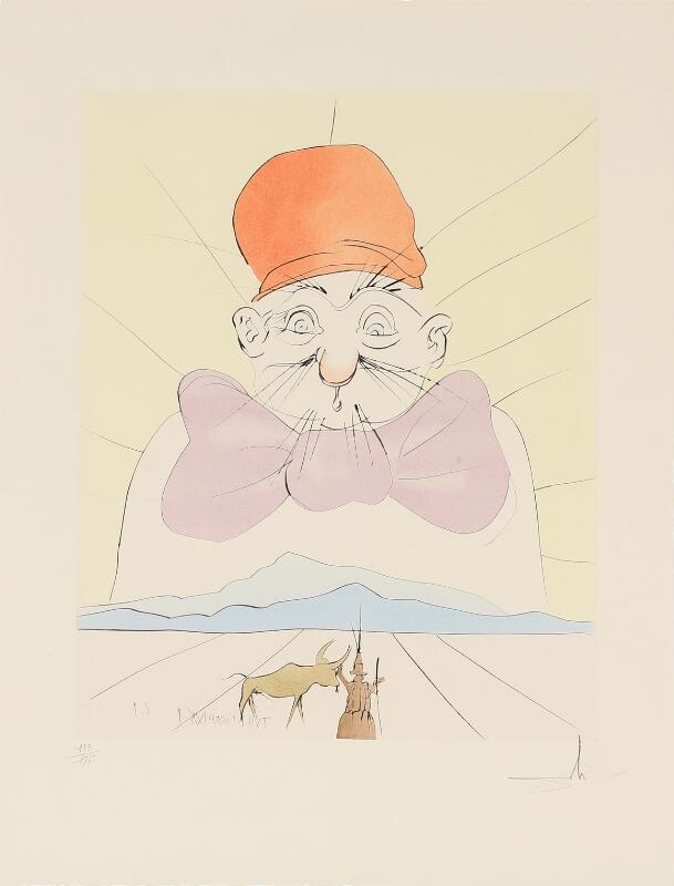 Salvador Dalí | “Kosanaga chojo (The princess and the herd boy)” from ...
