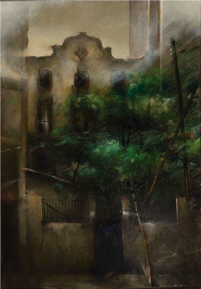 Paisaje urbano by Juan Luis Jardi, dated 1992